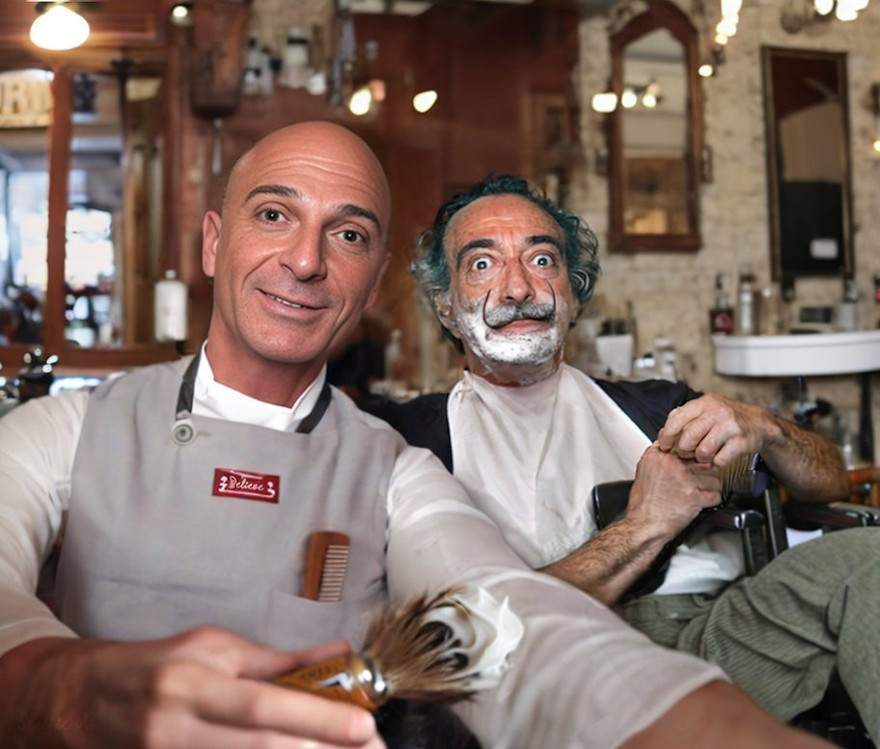 Aca, por ejemplo, con Dalí