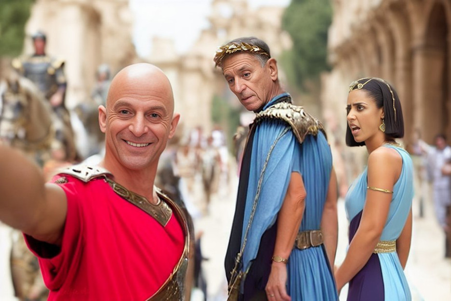 Y no deja hasta de reinventar memes