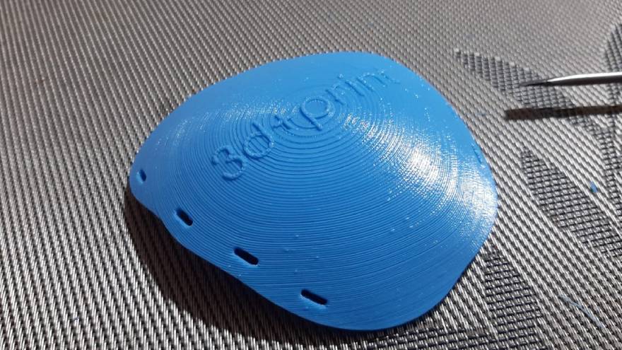 Además, la empresa también se dedica a la impresión de piezas para el área industrial, 