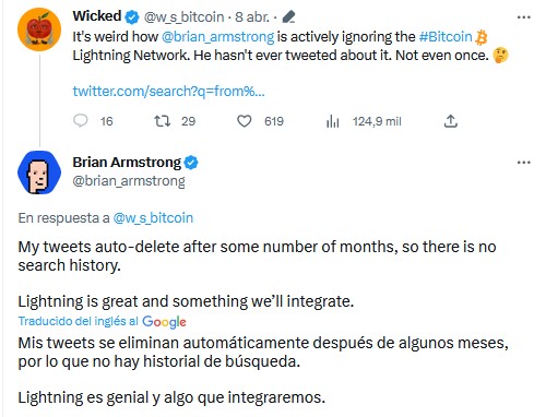 La respuesta de Armstrong