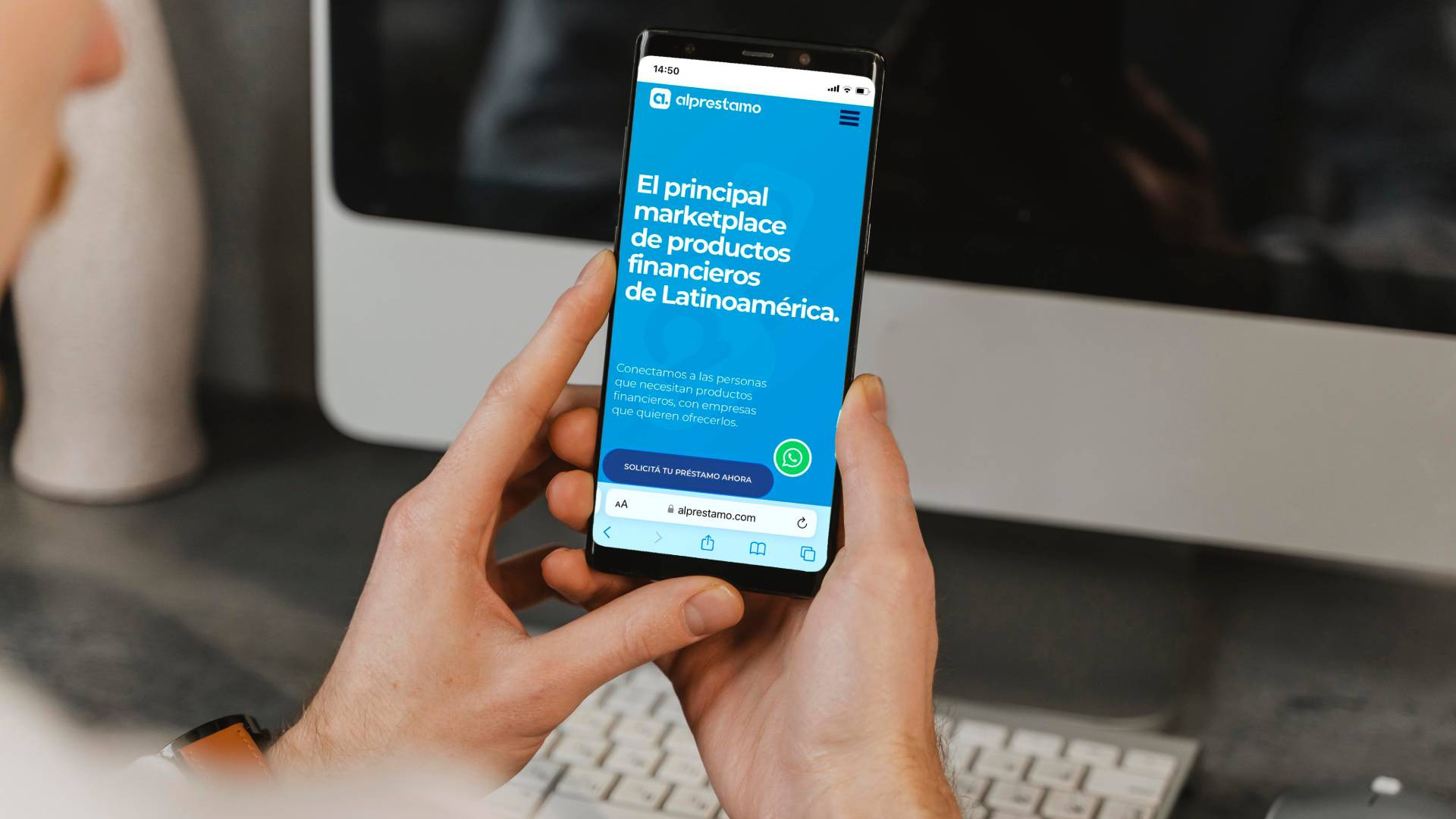 Alprestamo conecta a usuarios que necesitan servicios financieros con entidades que pueden proveérselos