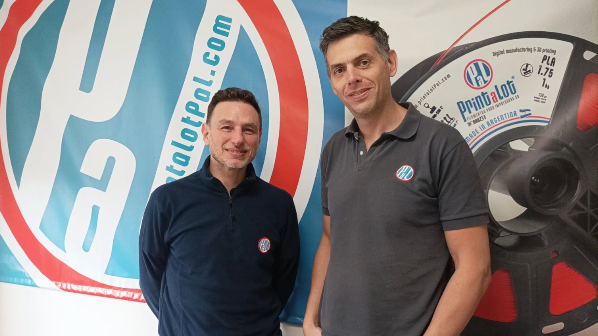 Mariano Pérez y Mariano Scian, cofundadores de PrintaLot