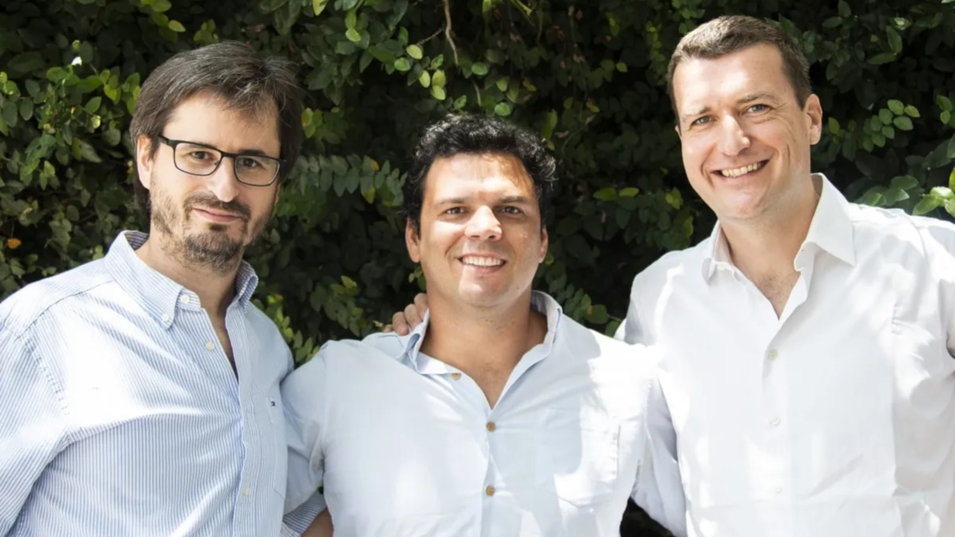 Matías Micheloud, Fernando Martínez de Hoz y Japp Rommelaar, fundadores de ZoomAgri