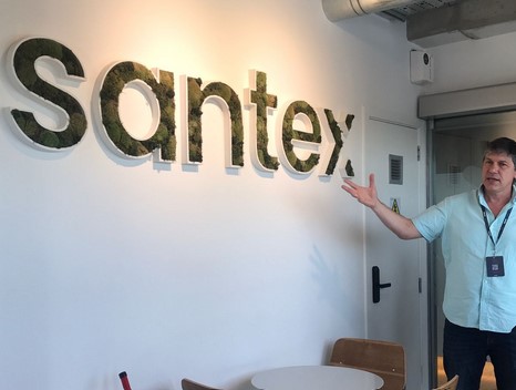 Walter Abrigo, Socio y Director General de Santex, en las oficinas de la empresa