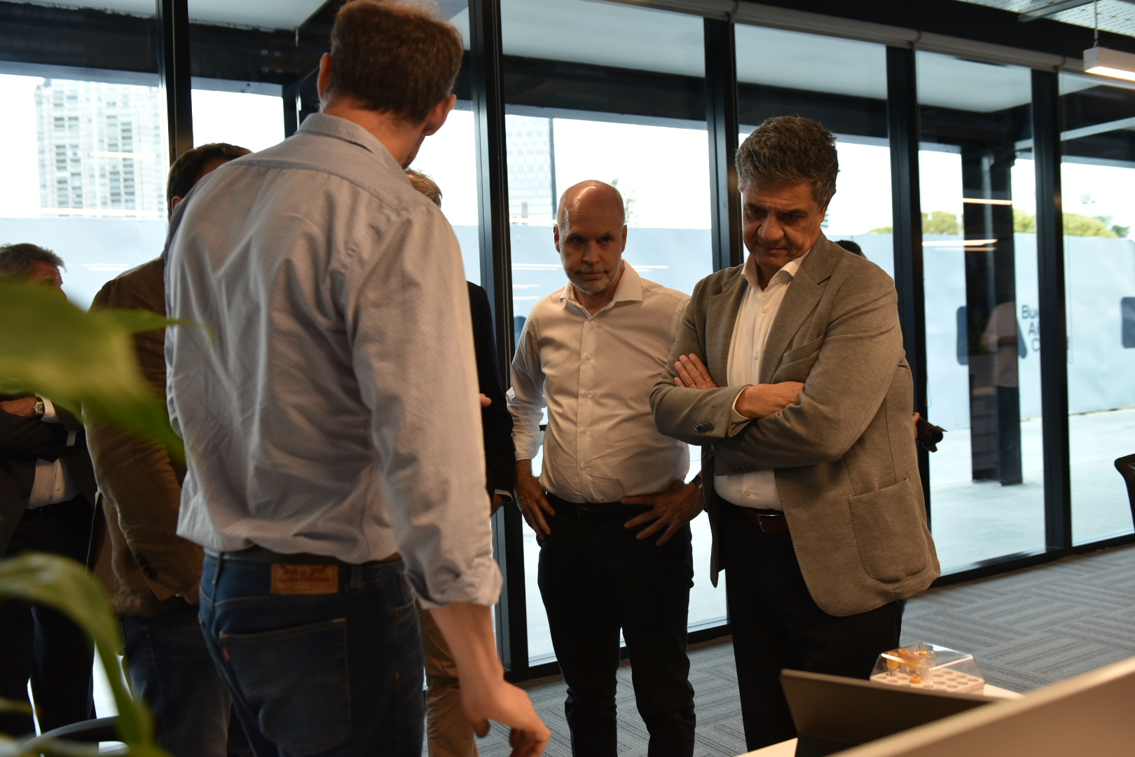 Horacio Rodríguez Larreta y Jorge Macri estuvieron presentes en la inauguración de 