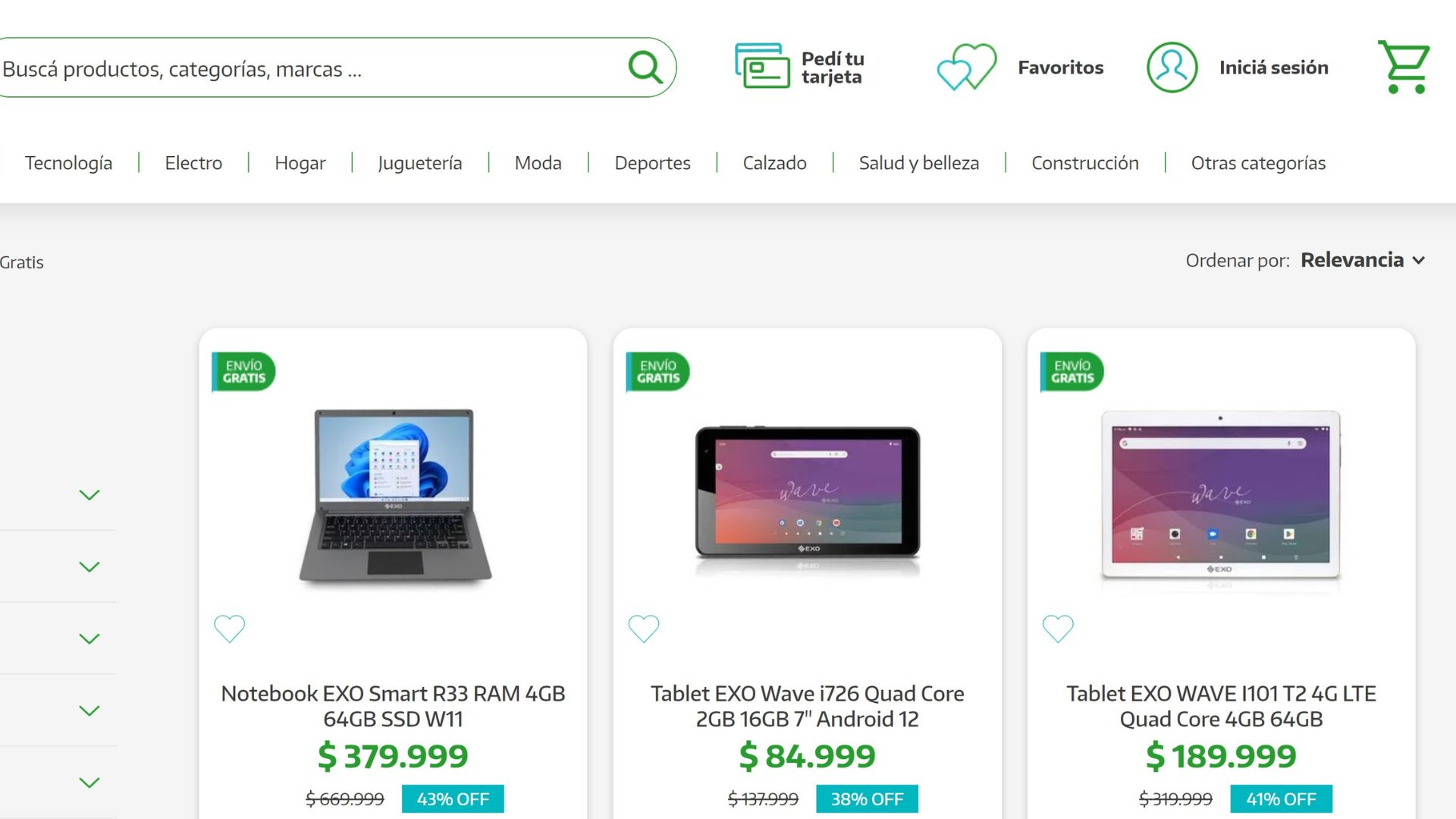 Algunos de los beneficios disponibles en Provincia Compras, el marketplace de Banco Provincia