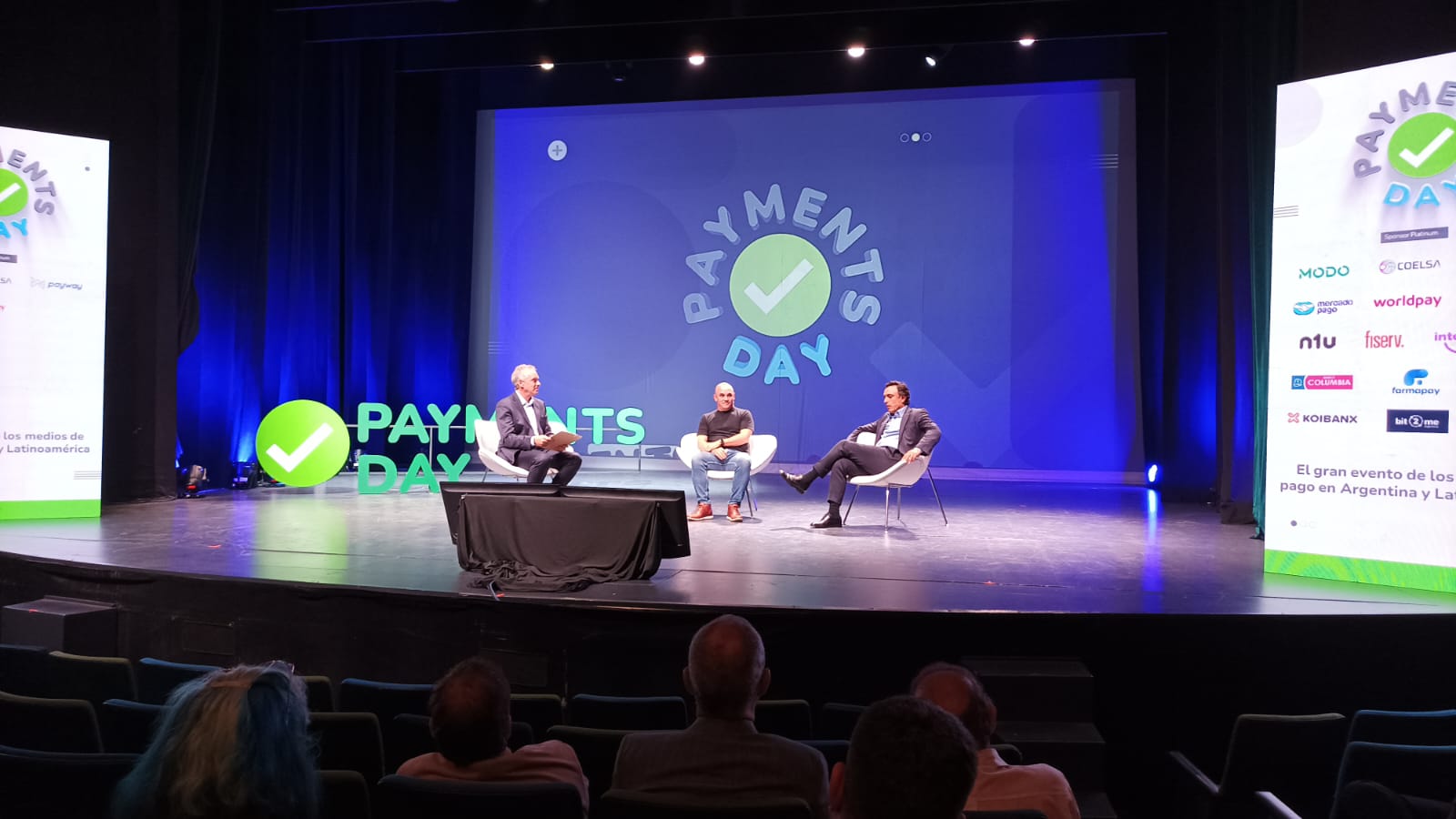 Pablo Wende, Pedro Inchauspe y Agustín Pesce