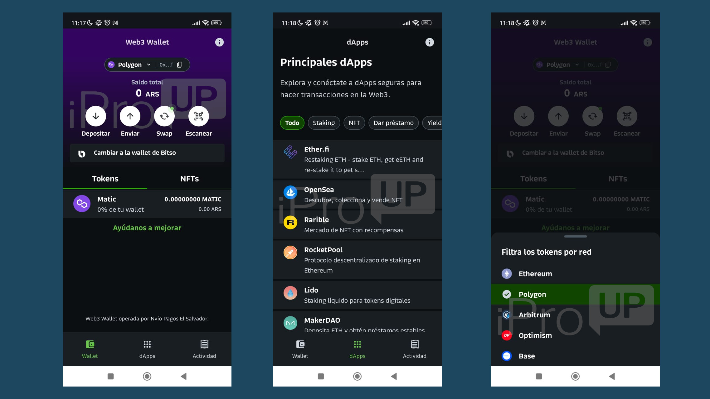 Bitso Web3 Wallet permite usar varias redes para ahorrar fees y acceder a aplicaciones descentralizadas