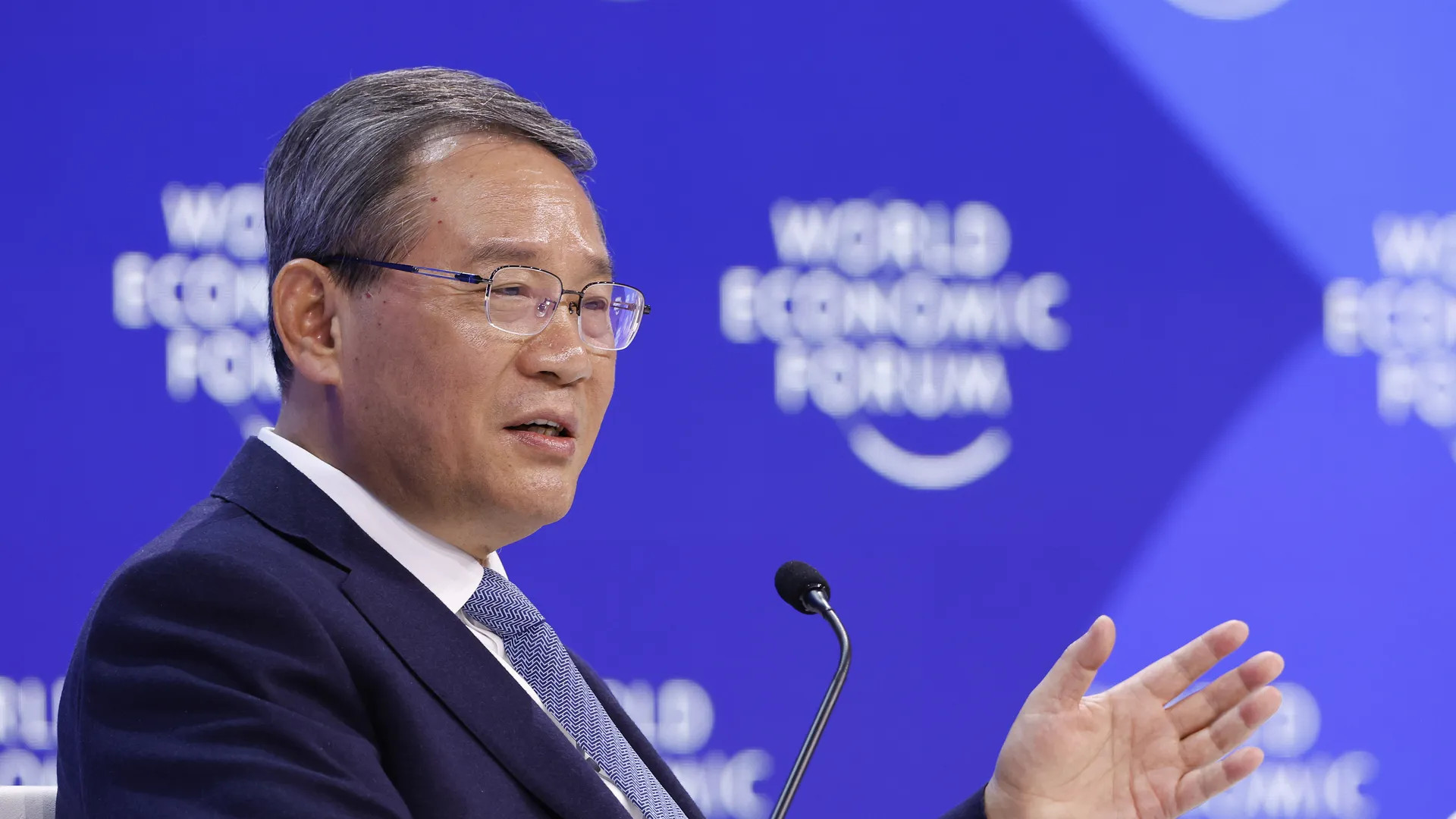 Li Qiang, el premier chino, mostró una posición promercado en el Foro de Davos