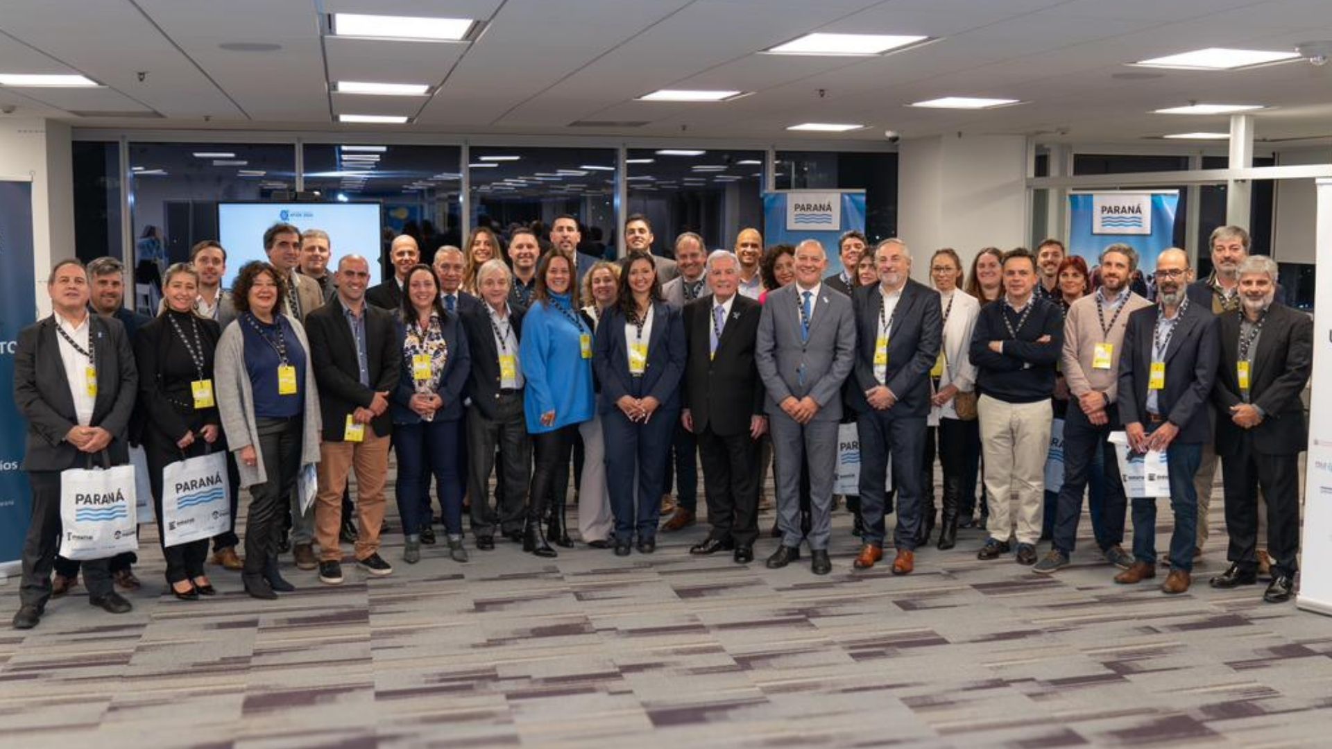 Las autoridades que estuvieron en la presentación de AFIDE 2024