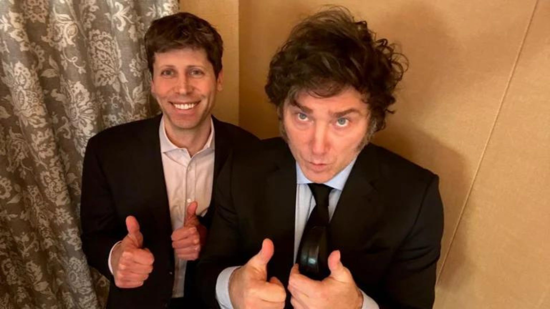 Milei también se reunió con Sam Altman, CEO de OpenAI, firma detrás de ChatGPT