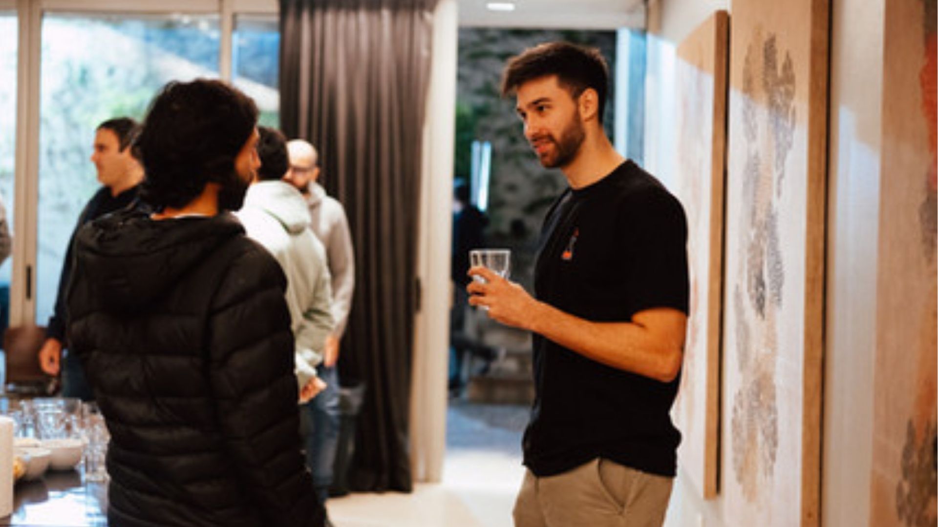 Volonté, en un encuentro con emprendedores