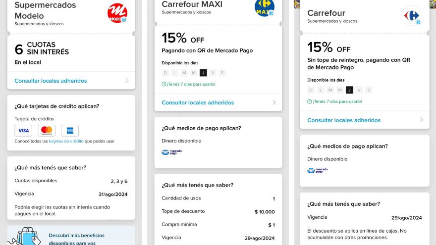 Descuentos con Mercado Pago para este jueves