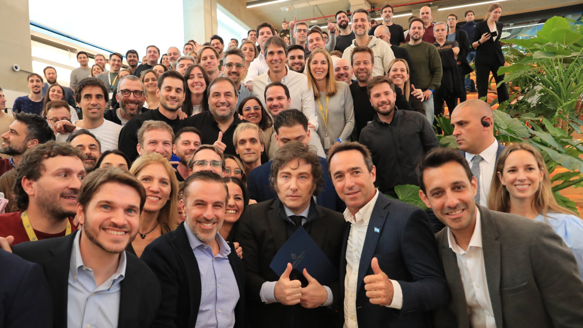 El estacionamiento donde se creó MELI hoy es un 'museo'. A pocos metros, el unicornio tiene nuevas o