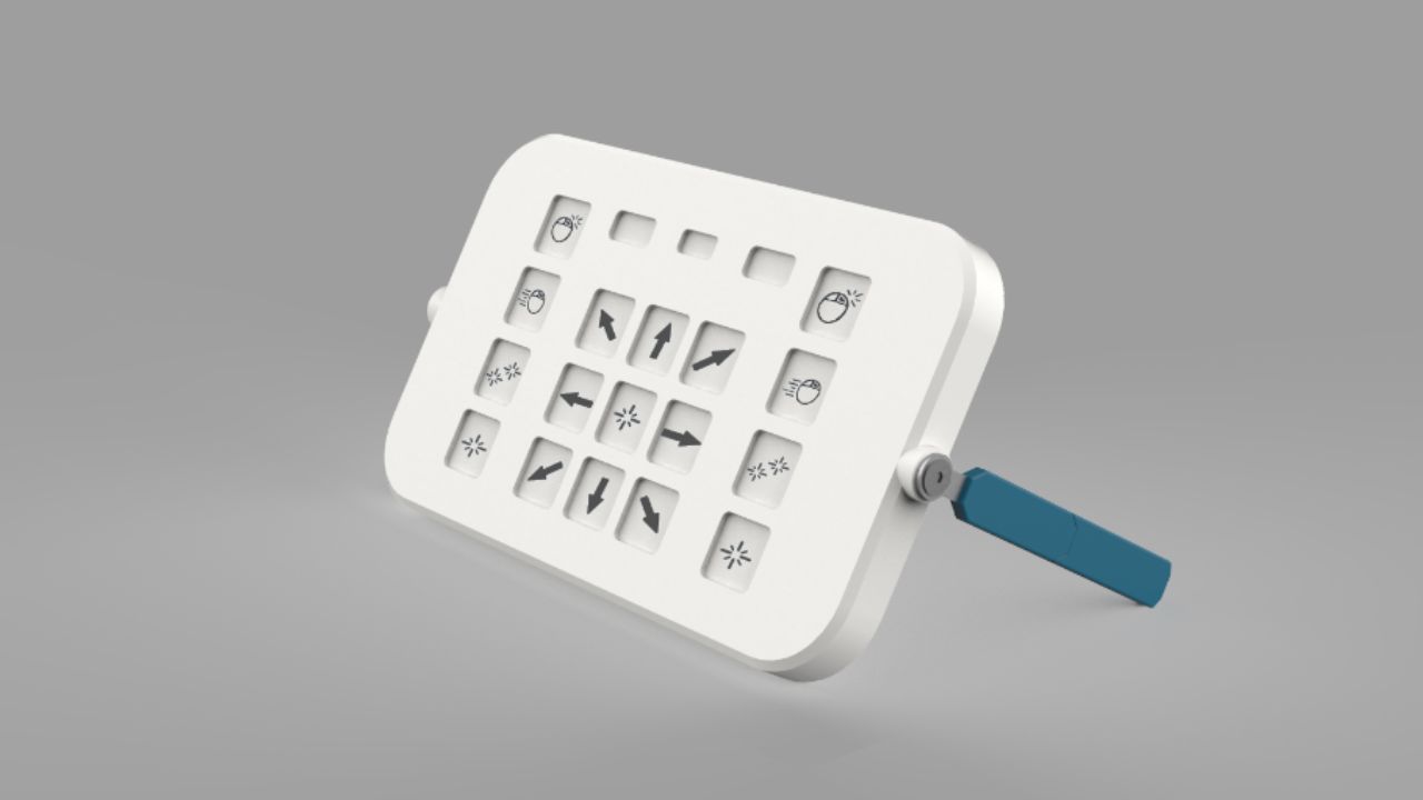 Así es el mouse que crearon los estudiantes para Matías Duncan