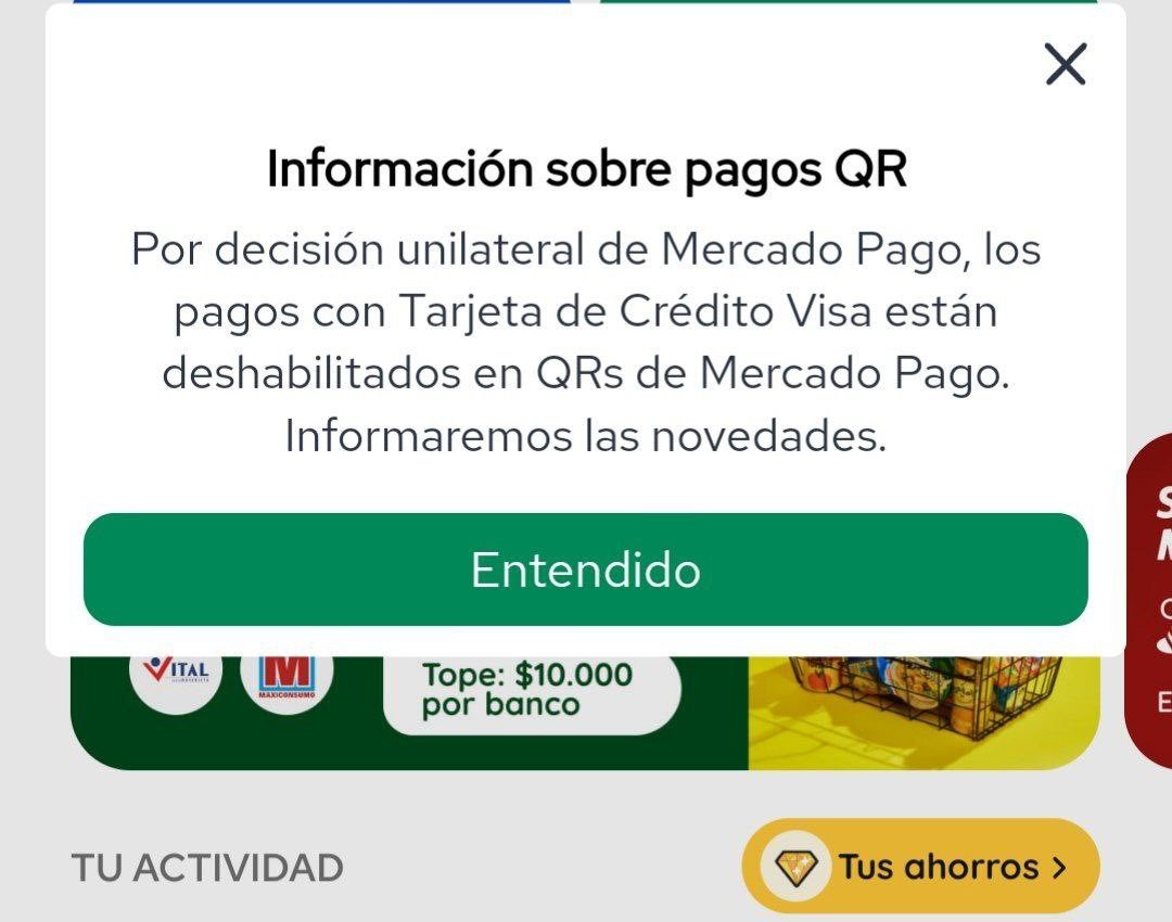 El mensaje que recibieron usuarios de MODO