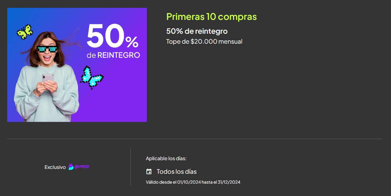 El beneficio de Buepp que te permite ganar $20.000 en noviembre