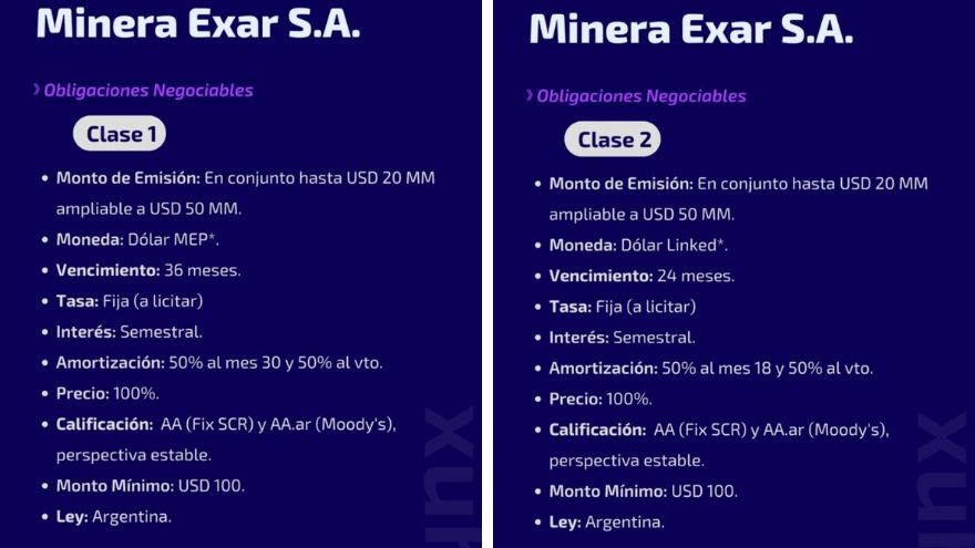 Las nuevas ON de Exar