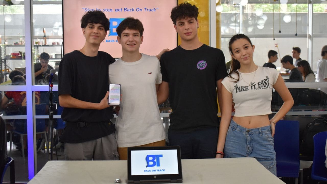 Ellos son los los estudiantes que crearon un dispositivo 