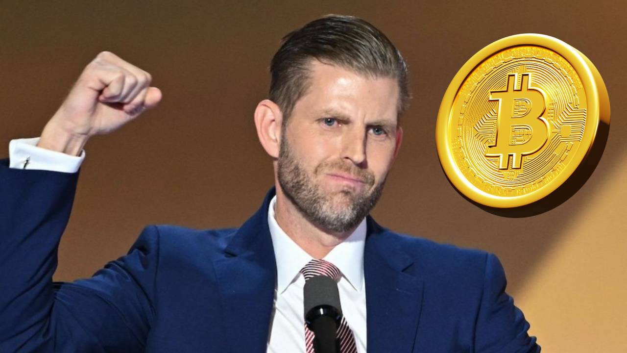 Eric Trump, uno de los hijos del mandatario que apoya el proyecto DeFi de WLFI