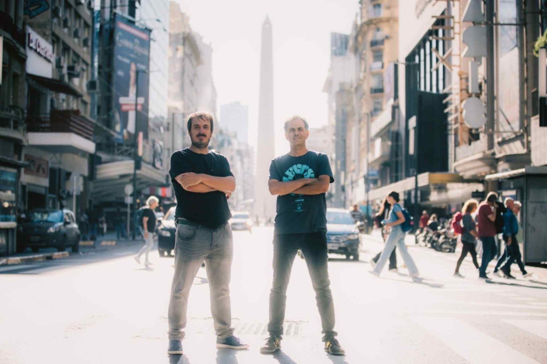 Ezequiel Mirco y Rodrigo Arochi, cofundadores de WeBike