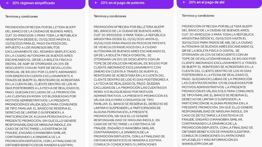 Promociones en Buepp