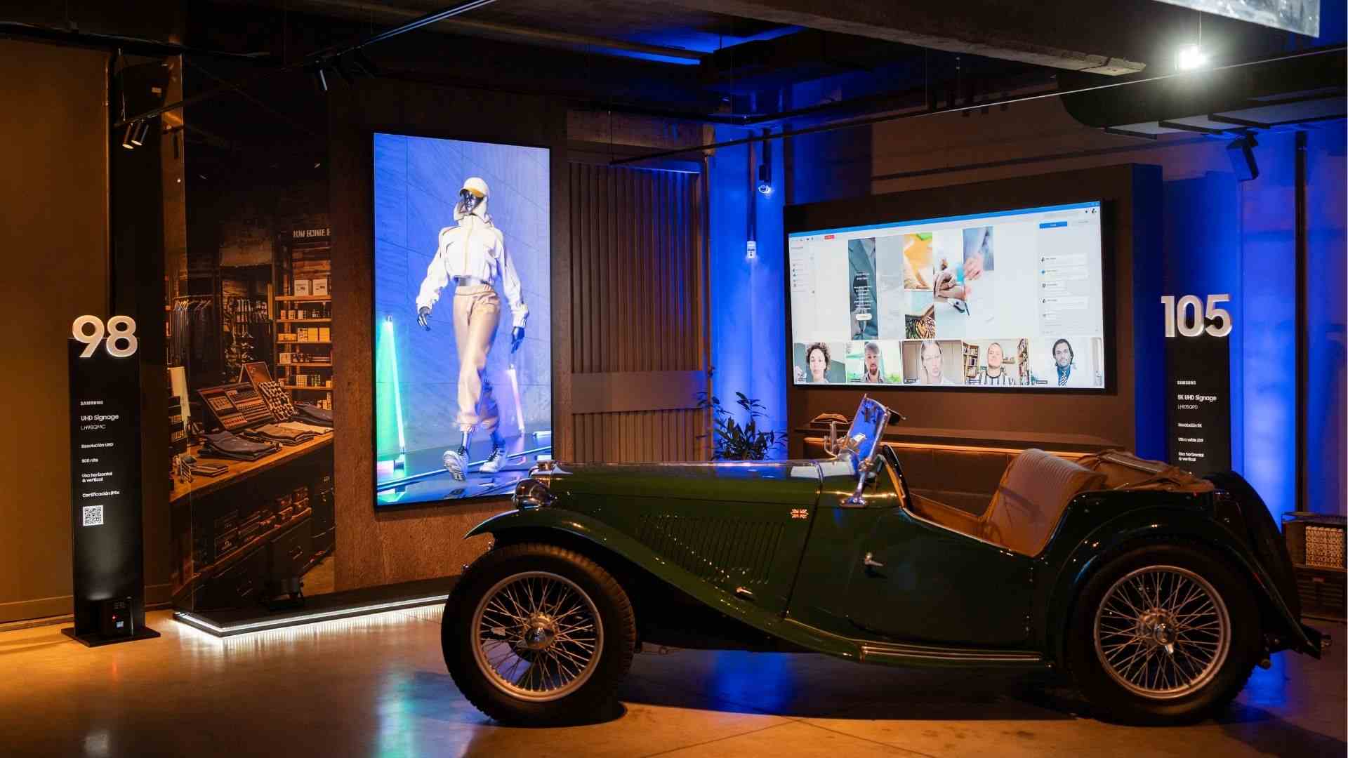 Samsung Supersized Displays de 105'' y 98'', pantallas de ultra alta definición 5K