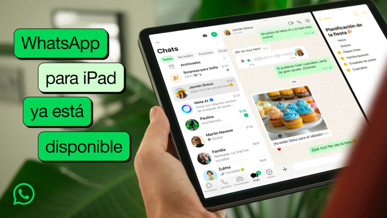 Ya está disponible WhatsApp beta para iPads 