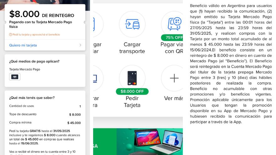 La promoción de Mercado Pago