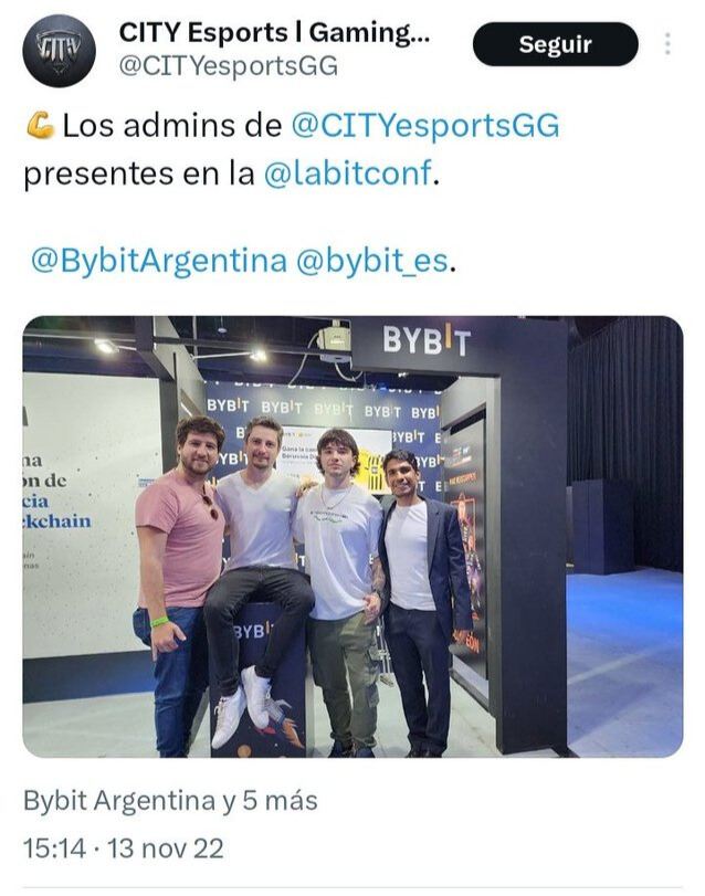 Julián Serrano en Labitconf, representando a su empresa 