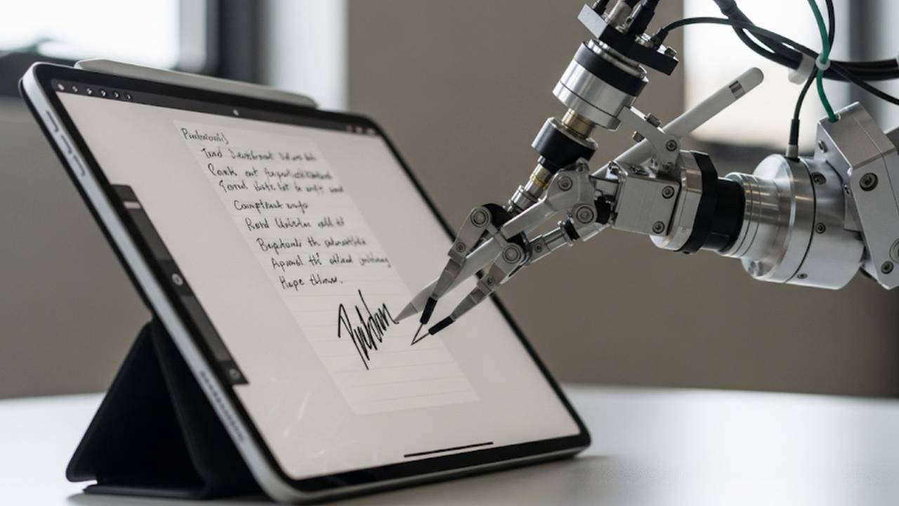 Crecen los rumores de que Apple podría lanzar un iPad con un brazo robótico incorporado para 2027