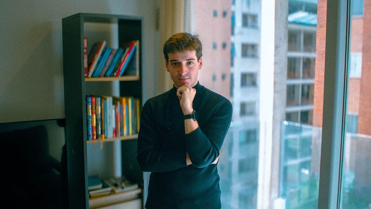 Él es Sebastían Rinaldi, fundador y CEO de Laburen.com