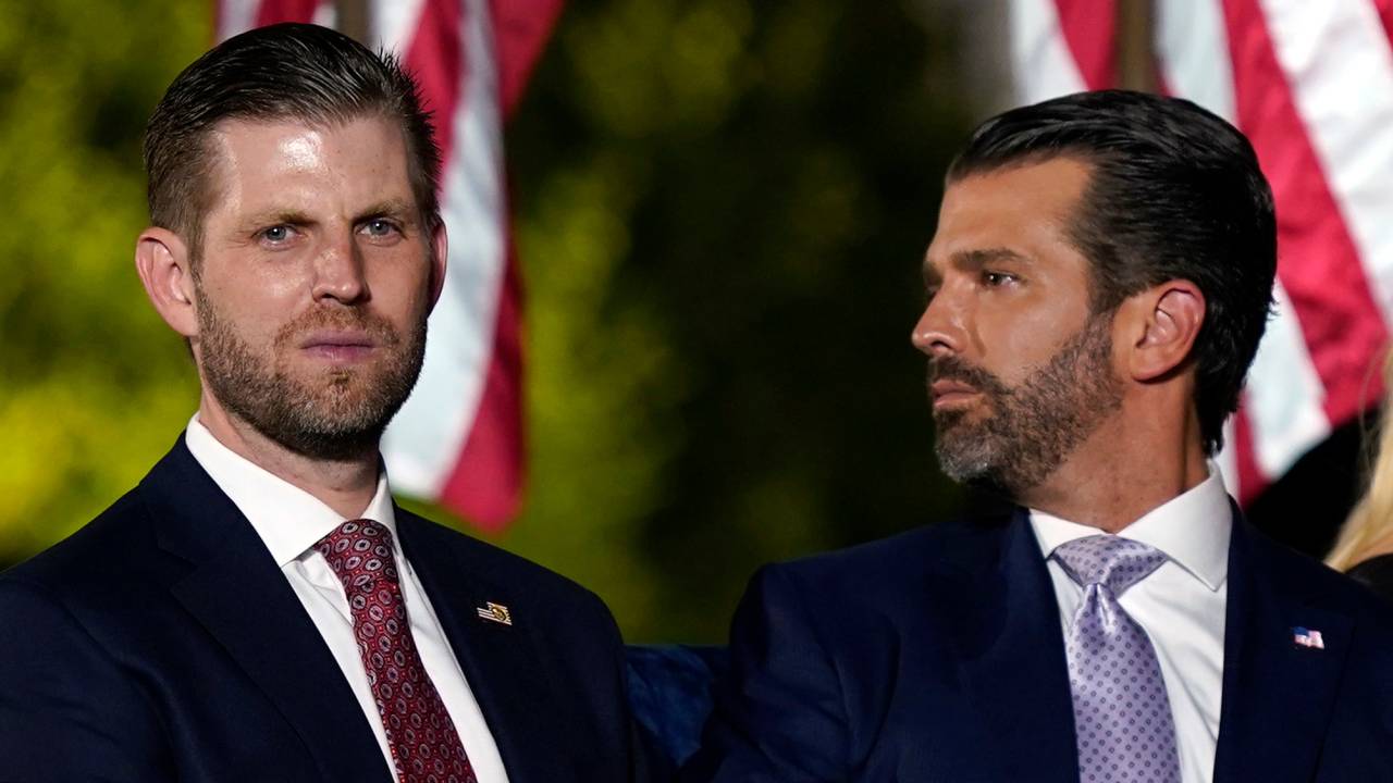 Eric Trump y Donald Trump Jr., los referentes e impulsores de American Bitcoin en la bolsa