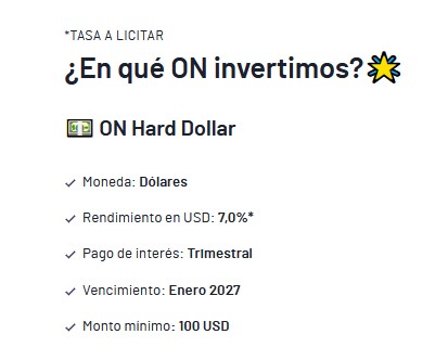 Detalle técnico de la nueva ON de YPF (Fuente: IOL)