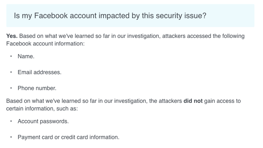 La información que muestra la nueva herramienta