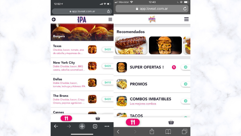 Imagen del la app