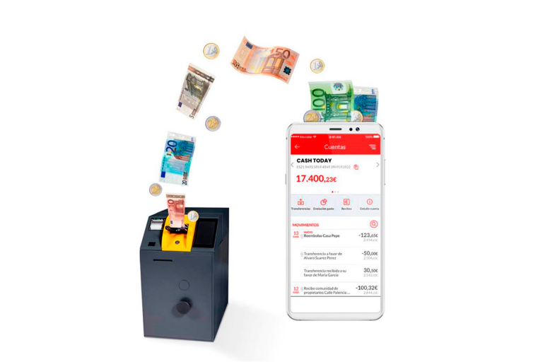 Cash Today está diseñado para depositar y custodiar con todas las garantías la recaudación de un establecimiento