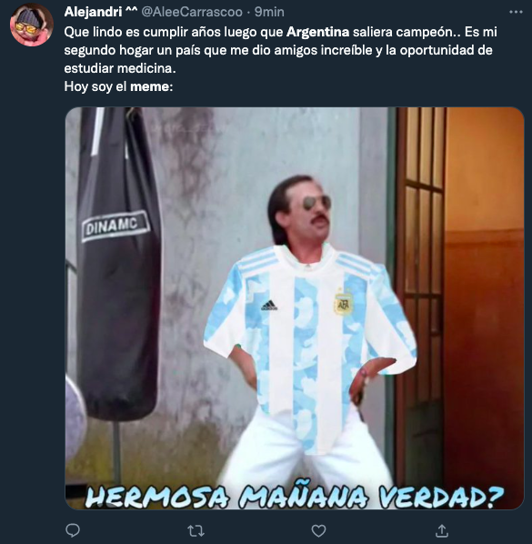 Hermosa mañana verdad? @aleecarrasco.