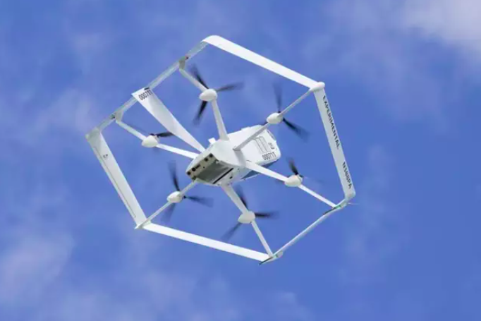 Dron del programa Amazon Prime Air.