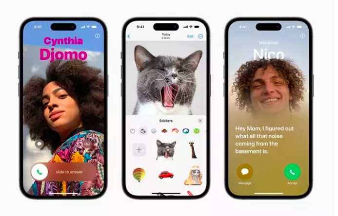Nuevas opciones de personalización de iOS 17.