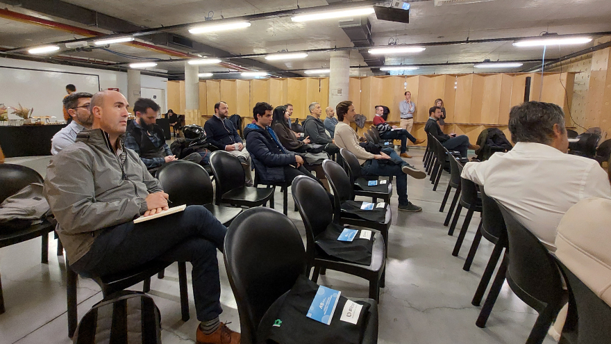 Asistentes a la capacitación de Bitso y la ONG Bitcoin Argentina