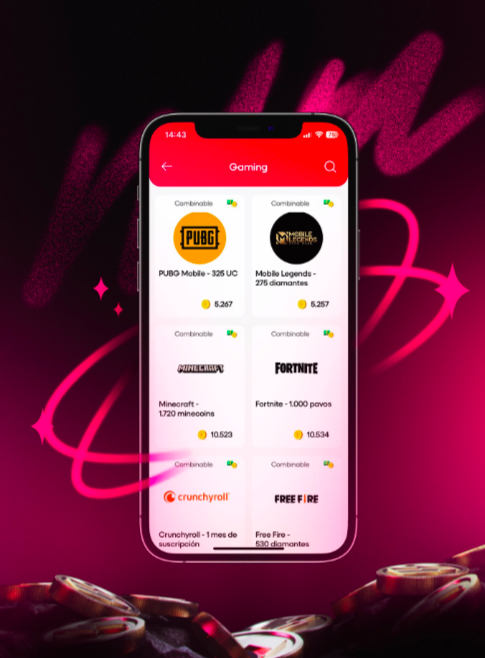 n1u, la billetera digital agregó beneficios para los amantes del gaming.