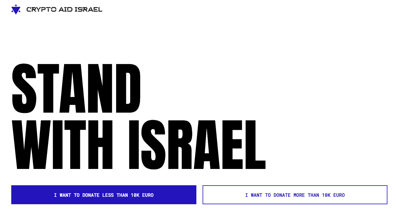 Líderes del mundo de las criptomonedas lanzaron una iniciativa globar para brindar asistencia humanitaria.