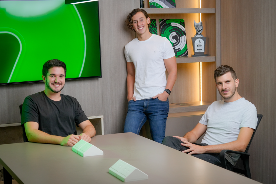 Tomás Mindlin, Kevin Litvin y Nicolás Andriano, fundadores de Tapi